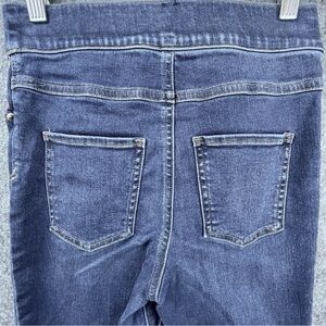 SPANX Sculpting, Pull-on high-rise, wide leg jeans, XS/P